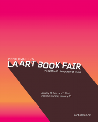 LA Art Book Fair 2014