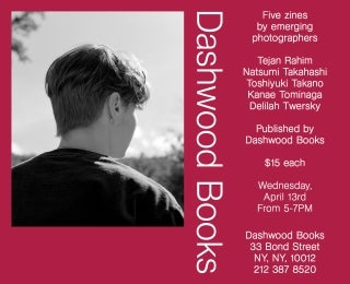 Five zines by emerging artist event