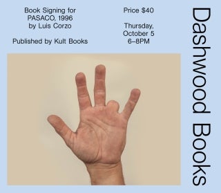 Luis Corzo book signing for PASACO, 1996