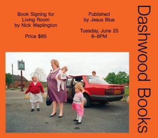 Nick Waplington book signing for Living Room