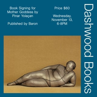 Pinar Yolaçan book signing for Mother Goddess