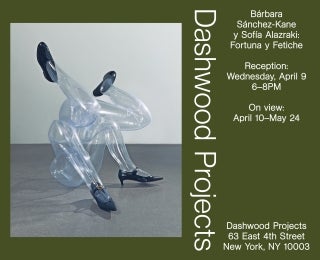 Bárbara Sánchez-Kane y Sofía Alazraki reception for Fortuna y Fetiche at Dashwood Projects