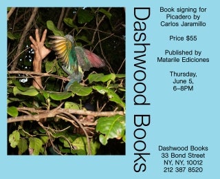 Carlos Jaramillo book signing for Picadero