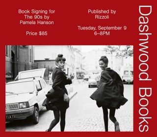 Pamela Hanson book signing for The 90s