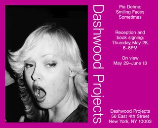 Pia Dehne book signing and reception for Smiling Faces Sometimes at Dashwood Books