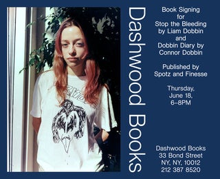 Liam and Connor Dobbin book signing