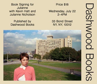 Kevin Hatt and Julianne Nicholson book signing for Julianne