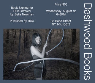 Bella Newman book signing for ROA Infrared