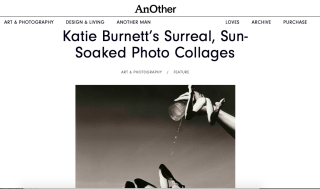 Interview: Katie Burnett "I Wash you Dry" in AnOther