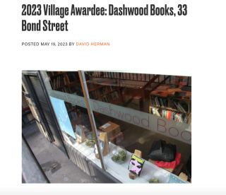 Winner of 2023 Village Award / Village Preservation