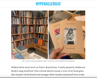 Hyperallergic: Five Enchanting Art Bookstores in NYC
