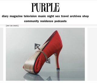 Purple: "Fortuna y Fetiche" Exhibition at Dashwood Project