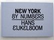 New York by Numbers. Hans Eijkelboom.