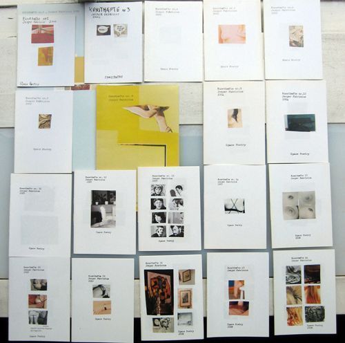 Kunsthaefte (Twenty-Two issues - complete set). Jesper Fabricius.