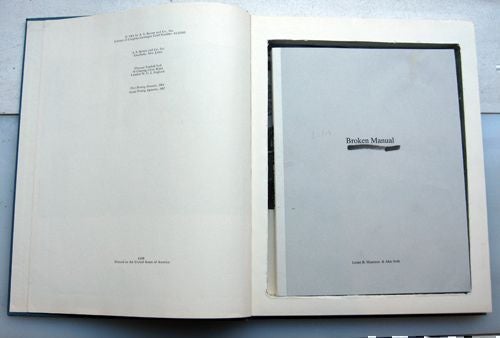 Broken Manual. Alec Soth, Lester B. Morrison, text.