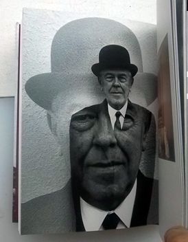 A Visit with Magritte. Duane Michals.