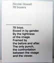 78 boxers : Boxed in by Gender. Nicolai Howalt.