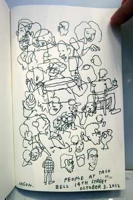 A Lot of People (Limited Edition). Jason Polan.