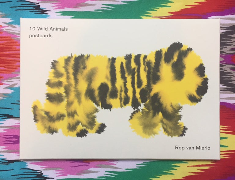 10 Wild Animals postcards. Rop van Mierlo.