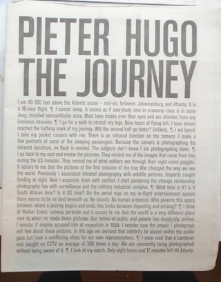 The Journey. Pieter Hugo.