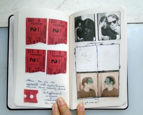 Notebook Sept. 1964–Sept 1967 and Notebook Feb. 1968–. Brice Marden.