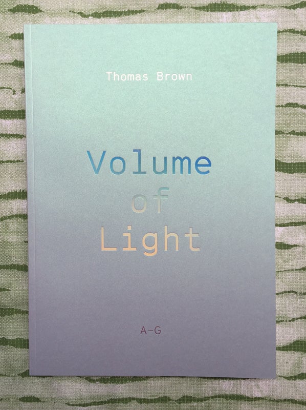 Volume of Light. Thomas Brown.