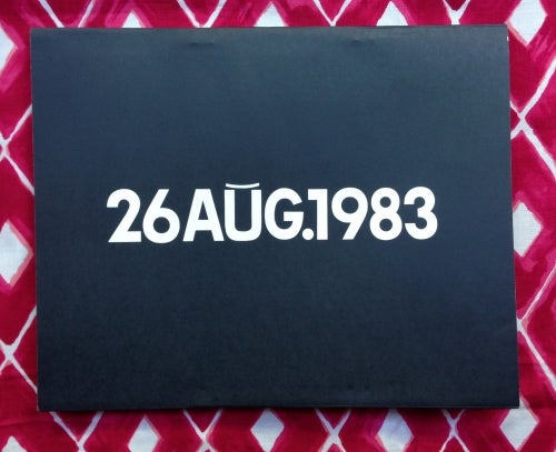 Date Paintings 1981-1983 | On Kawara | First Edition