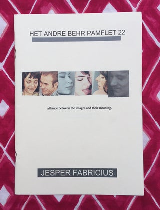 Het Andre Behr Pamflet 22. Jesper Fabricius.