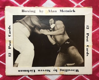12 Post Cards Wrestling by Steven Liebman, Box by Alan Metnick (postcards). Steven Liebman, Alan Metnick.