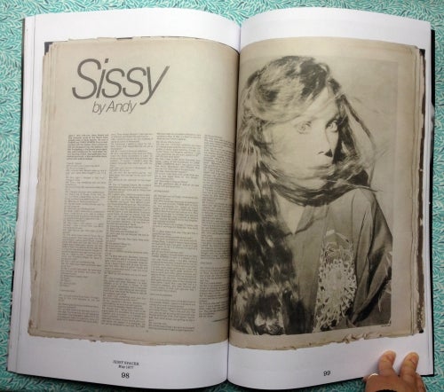 34 Interviews by Andy Warhol Interview Magazine. Andy Warhol.