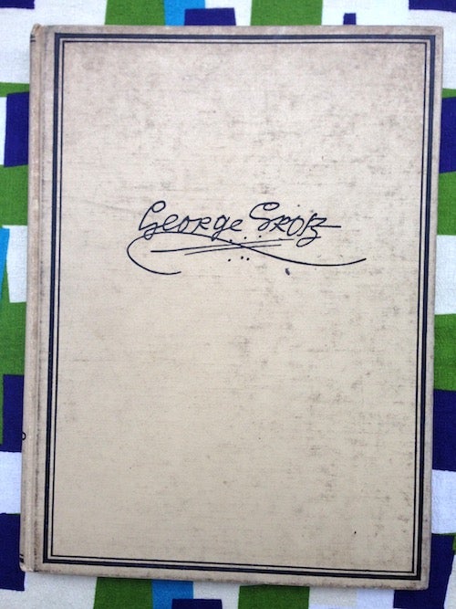Der Spiesser-Spiegel (Image of the German Babbit). George Grosz.