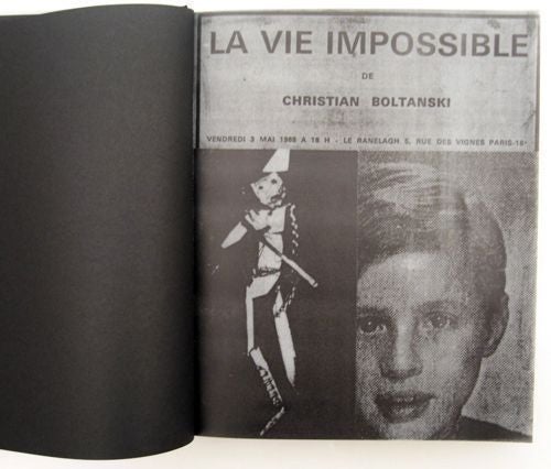 La Vie Impossible. Christian Boltanski.
