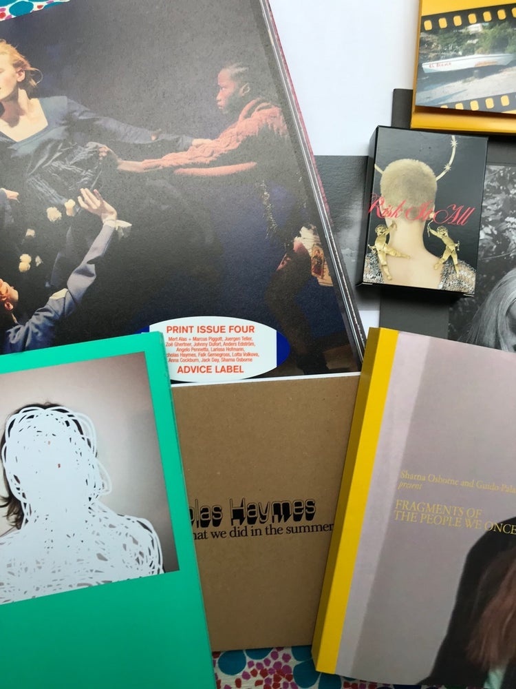 PRINT / Issue Four. Mert Alas, Anna Cockburn Marcus Piggott, Lotta Volkova, Dan Thawley, Juergen Teller, Ben Reardon, Angelo Pennetta, Guido Palau, Sharna Osborne, Jonathan Kaye, Larissa Hofmann, Nicholas Haymes, Zoe Ghertner, Falk Gernegross, Anders Edstrom, Johnny Dufort, Jack Day.