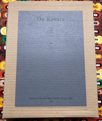 I Went I Met I Read Journal 1969 | On Kawara | 300 copies