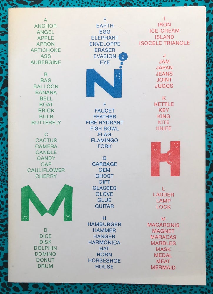 Alphabet book. Korner Uniuon, Tatiana Rihs.