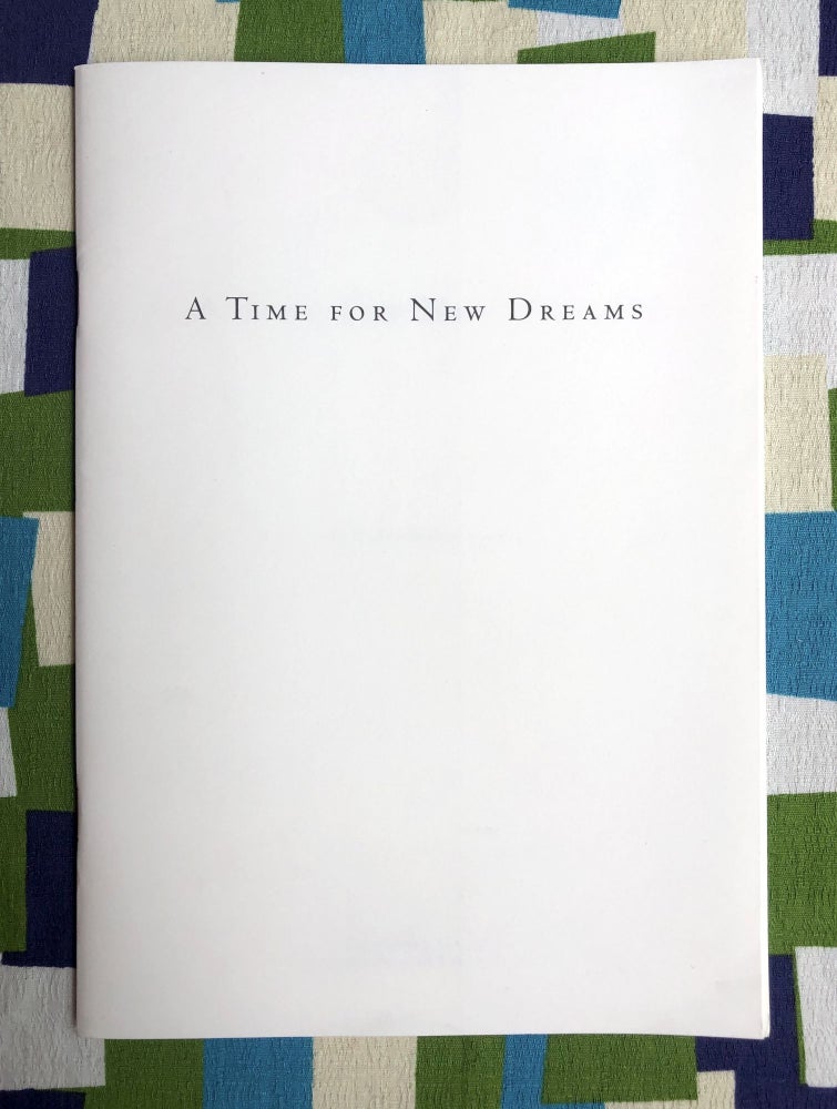 A Time for New Dreams. Grace Wales Bonner.