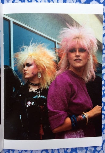 Punks 1980s. Shirley Baker.