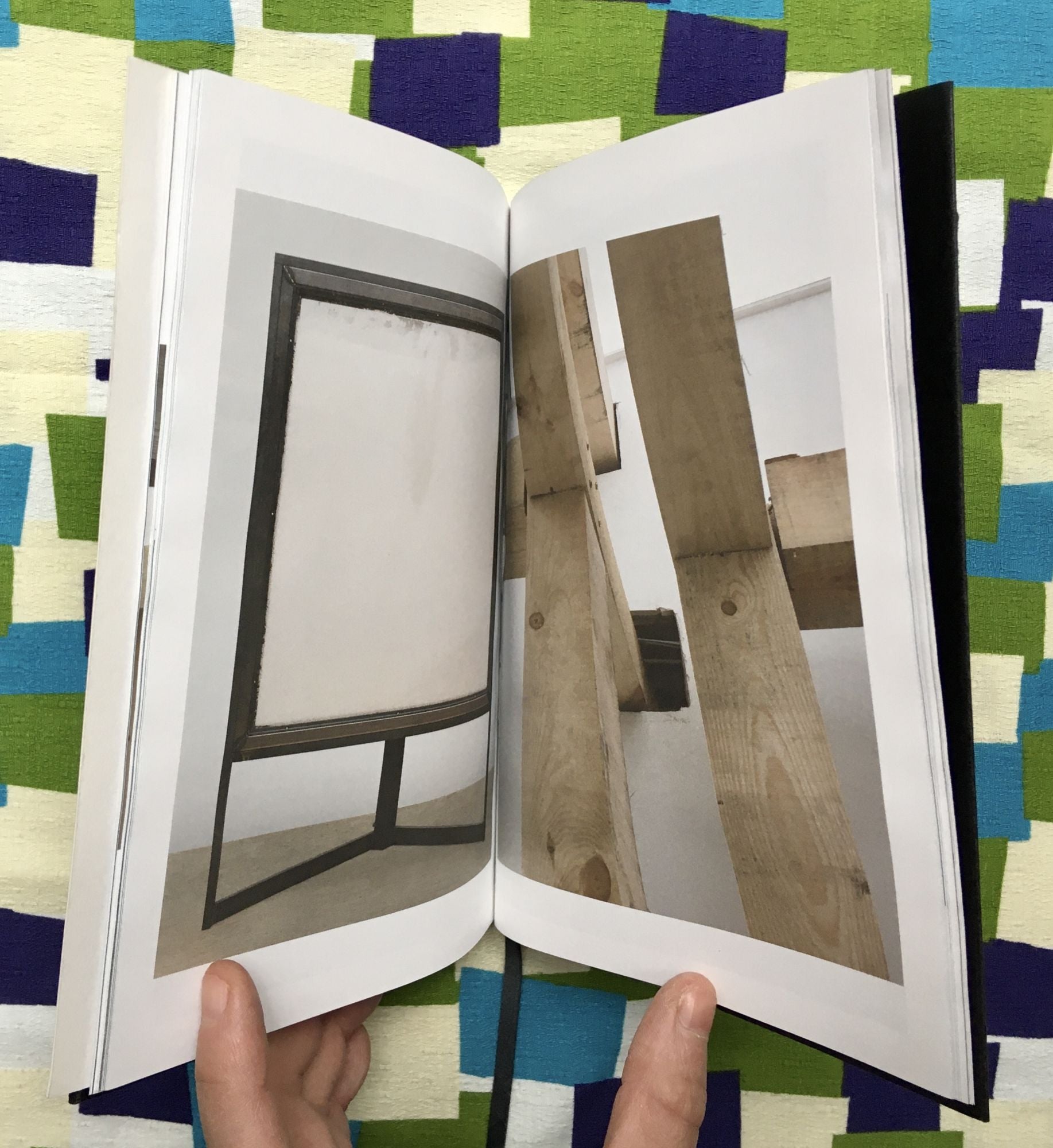 Studio / Works by Oscar Tuazon on Dashwood Books