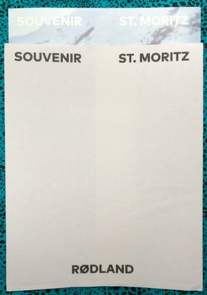 Souvenir St. Moritz, #1. Torbjorn Rodland.