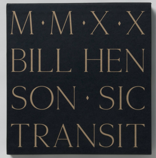 Sic Transit. Bill Henson.