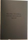 Vintage Photographs : 1954-1978. Robert Creeley Walter Chappell, Peter C. Bunnell, Texts.