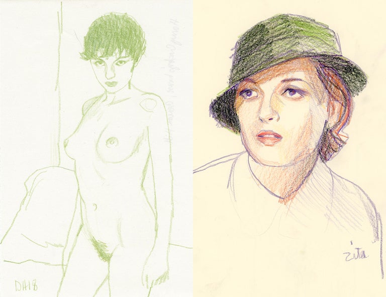 Studies of the Female Form. Duncan Hannah.