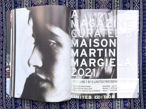 Curated By Maison Margiela 2004 Limited Edition Reprint. A Magazine.