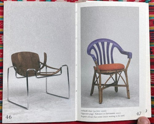 100 Chairs in 100 Days and its 100 Ways by Marino Gamper on Dashwood Books