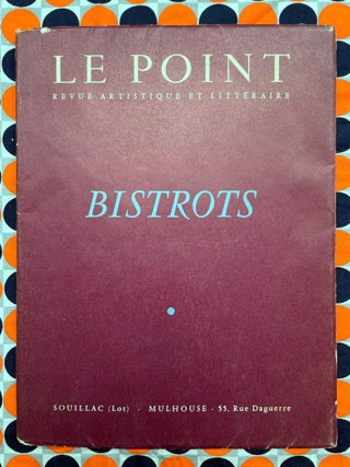 Le Point, LVII : Bistrots. Jacques Prévert Robert Doisneau, Robert Giraud.