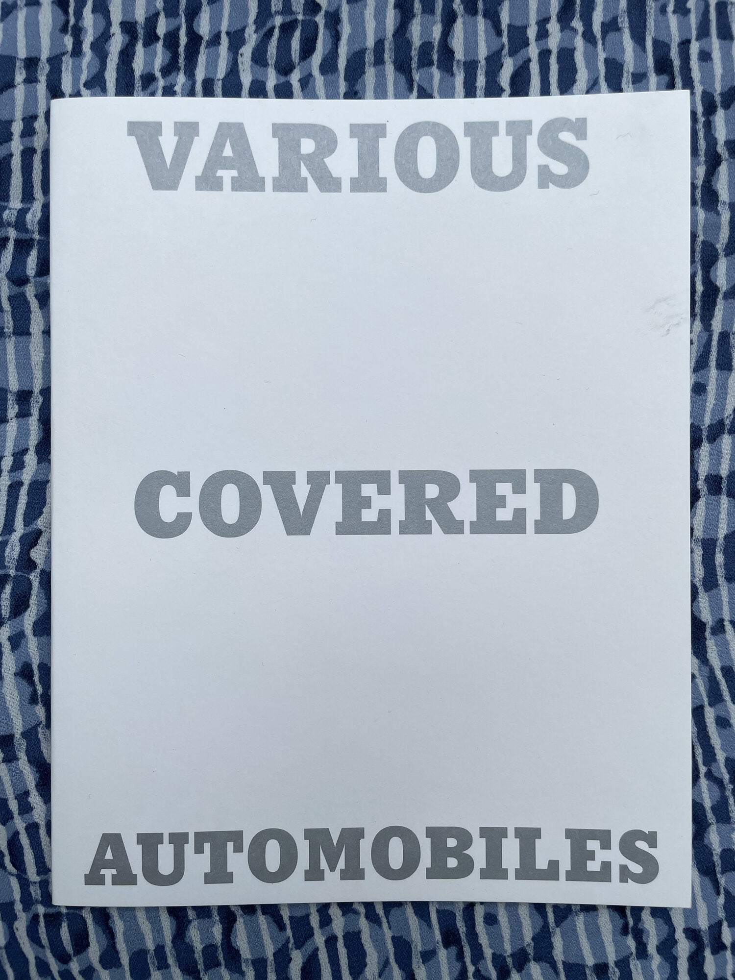 Various Covered Automobiles And Snow Special Edition | Takashi Homma