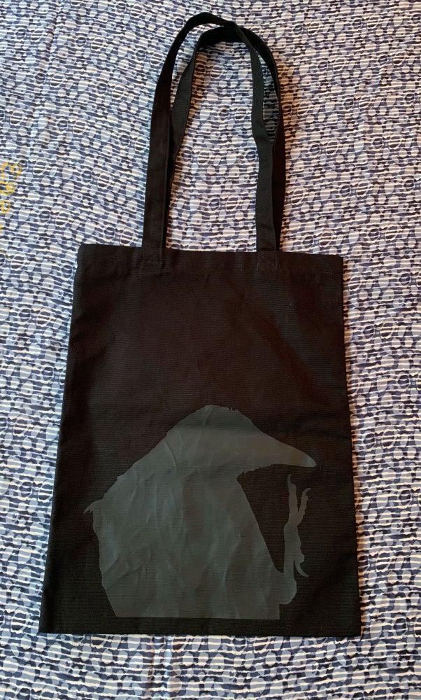 Tote Bags (grey foil on back camvas). Masahisa Fukase.