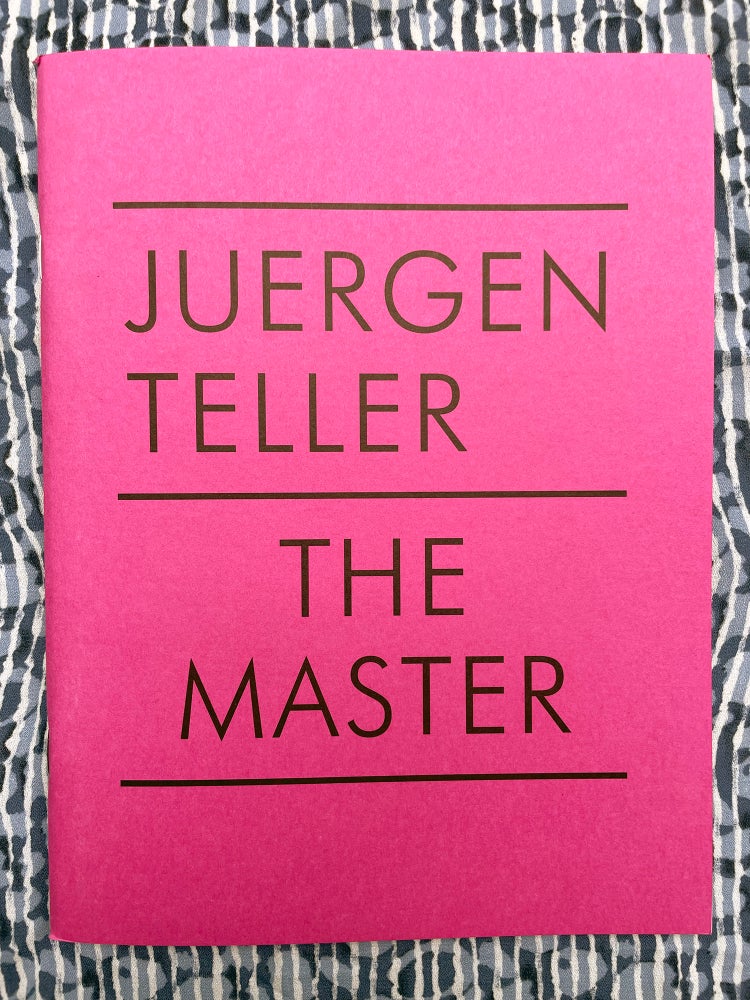 The Master V. Juergen Teller.
