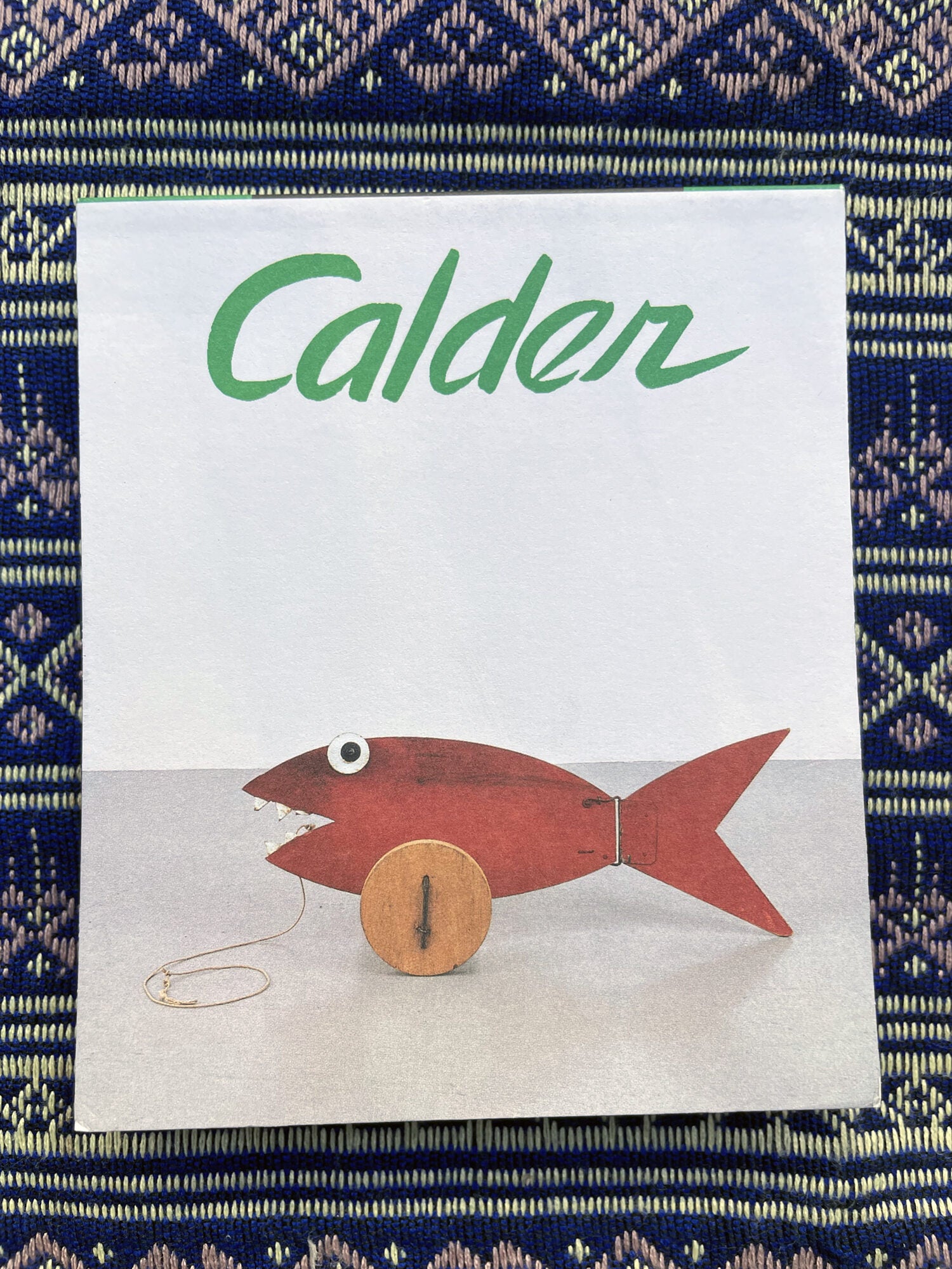 Fish Pull-Toy, 1960 | Alexander Calder