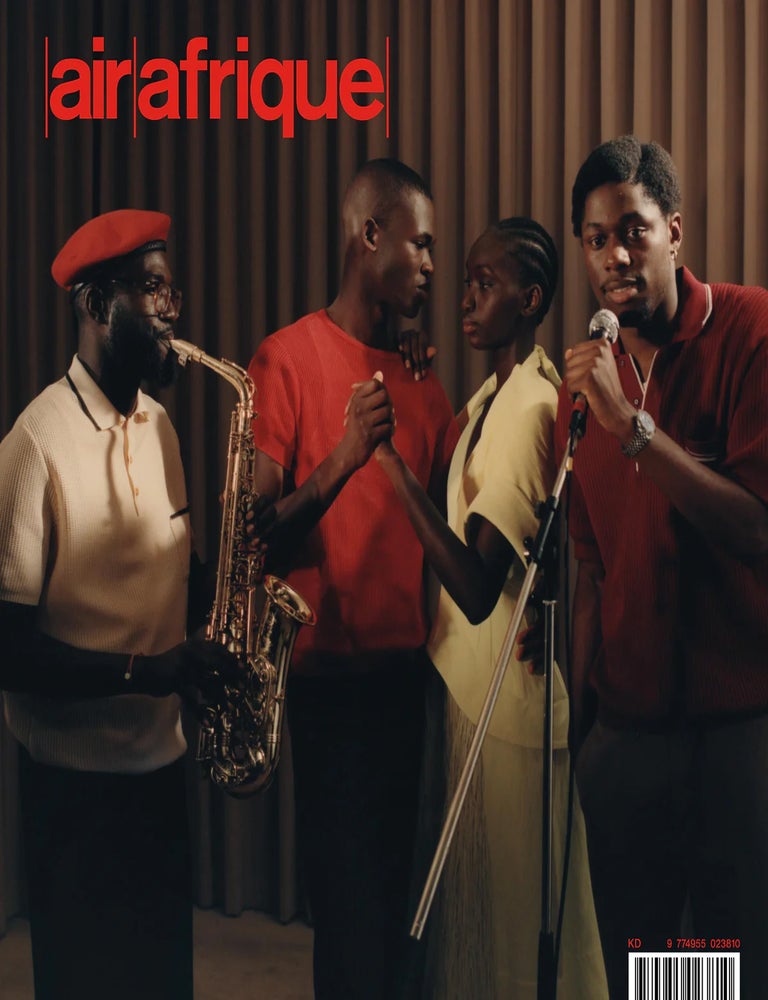 Air Afrique : Issue 01. Jeremy Konko Djiby Kebe, Amandine Nana, Lamine Diaoune, Ahmadou-Bamba Thiam, co-founders, -in-chief.